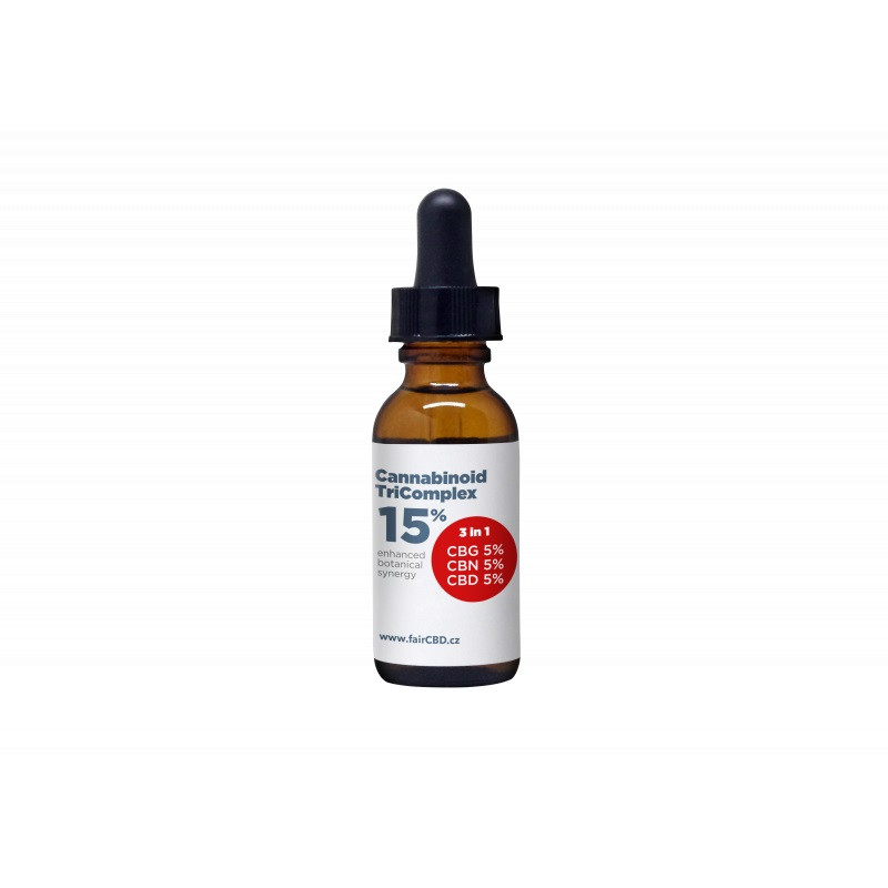 CBD Tricomplex 15% - CBD/CBG/CBN 10 ml