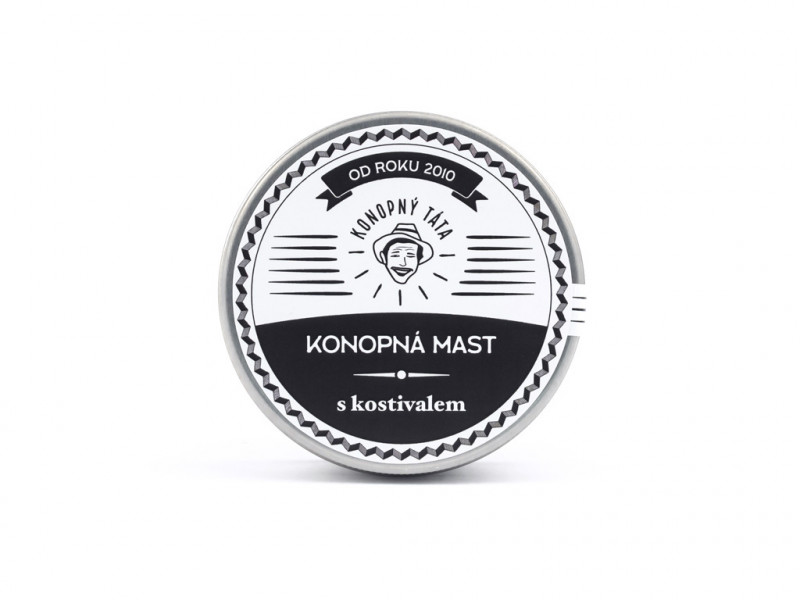 Konopný Táta  - Konopná masť s kostihojom 80 ml