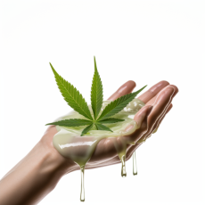 Zelená Země CBD hřejivý gel 50 g