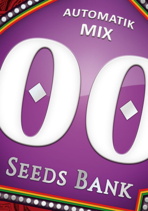 Auto Mix - autoflowering marijuana zaden, 5st 00 zaden