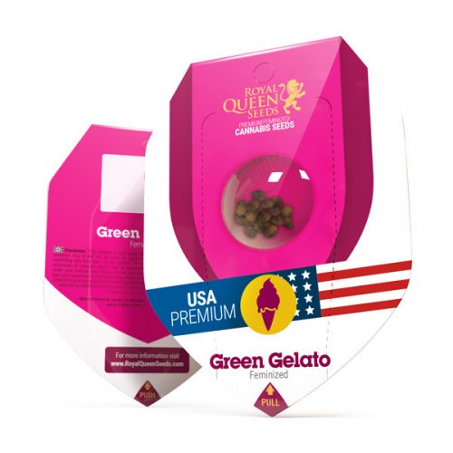 Green Gelato - feminized seeds 5 pcs, Royal Queen Seeds