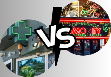 Coffeeshop vs. Cannabis-Ausgabestelle: Wie unterscheiden sie sich?