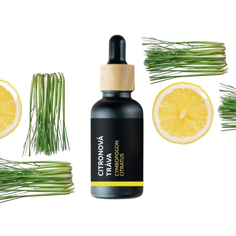 BIO Citrónová tráva - 100% prírodný esenciálny olej (10ml) - Pestík
