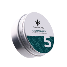 Easy Bud Auto - samonakvétací semena konopí, 5 ks, Cannapio