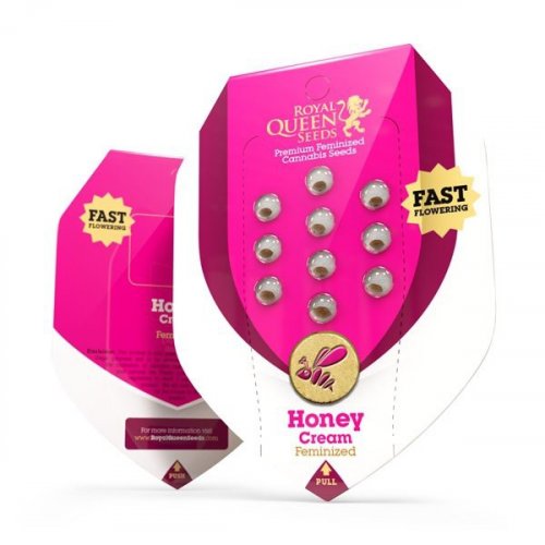 Honey Cream - feminizowane nasiona 5ks Royal Queen Seeds