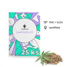 Santhica 27 - konopie techniczne 25szt Cannapio