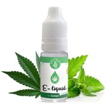 Zelená Země CBD 1% liquid, příchuť Konopí spearmint 10 ml