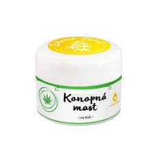 Zelená Země Konopná masť s nechtíkom na kožu 12 ml