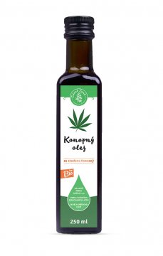 Hemp oil for cooking