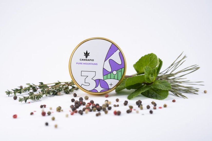 Pure Mountains CBD - feminizované semienka Cannapio Premium 3 ks