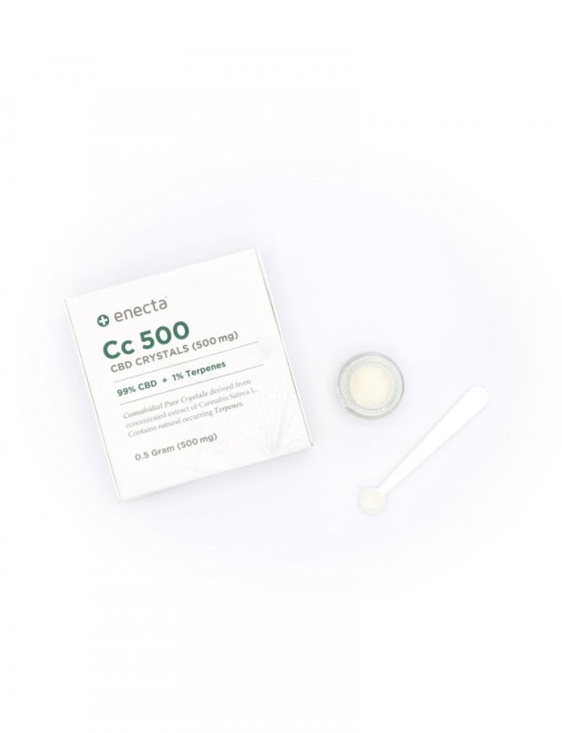 Enecta CBD krystaly 99%, 500 mg