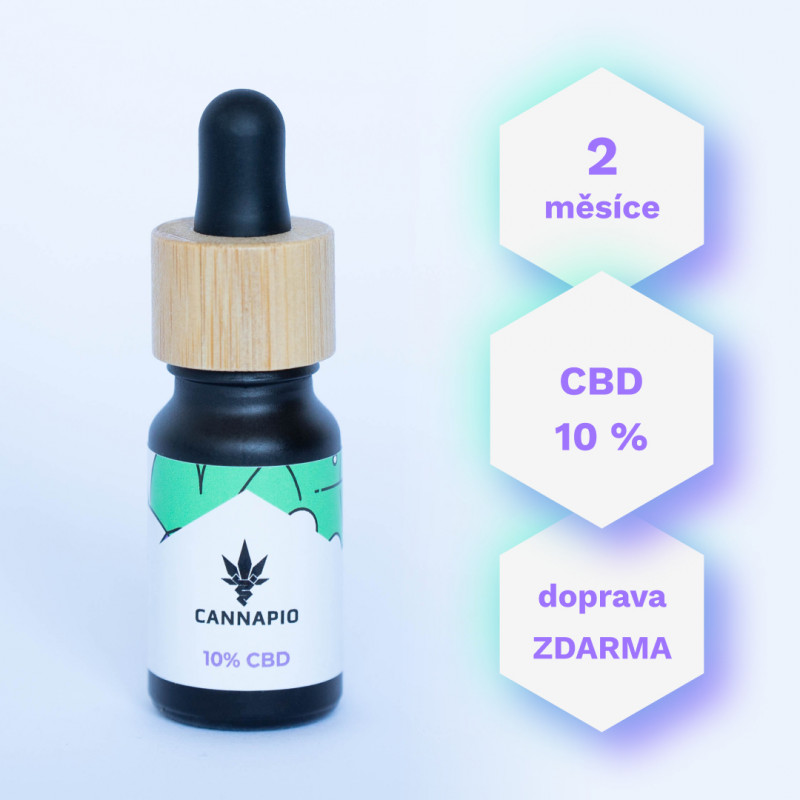 CBD předplatné Fullspectrum 10 % - 2 měsíce