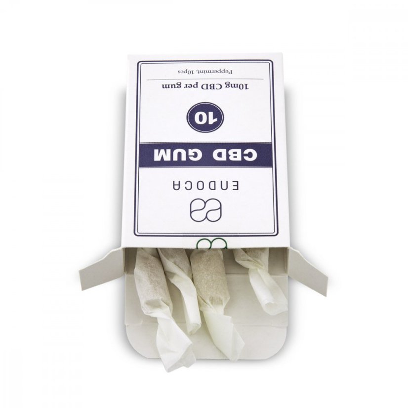 Endoca CBD žuvačky 100 mg, 10 ks
