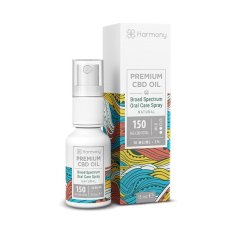 Olio di CBD spray Harmony 150 mg, 15 ml, naturale