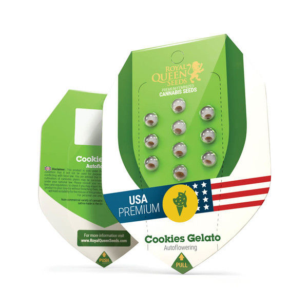 Cookies Gelato Automatic - autoflowering semienka 3 ks Royal Queen Seeds