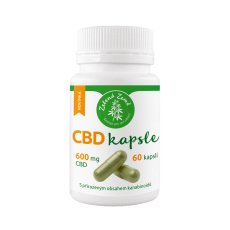 CBD kapsle 600 mg CBD 60 ks, Zelená Země