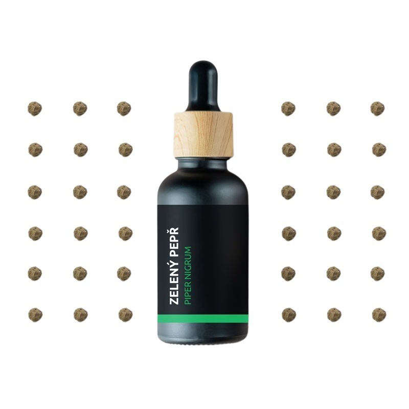 BIO Zelené korenie - 100% prírodný esenciálny olej (10ml) - Pestík