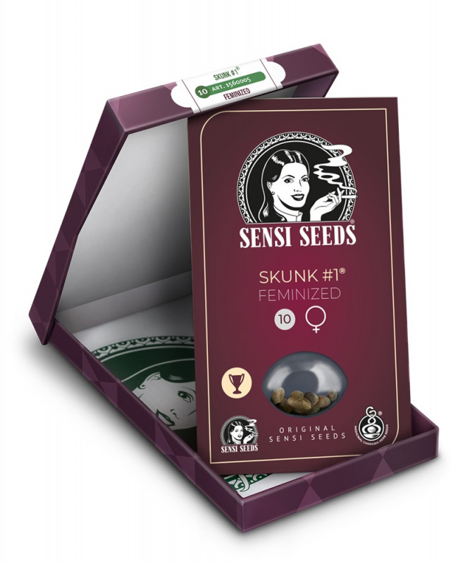 Skunk n.1 - feminizovaná semínka 5 ks Sensi Seeds