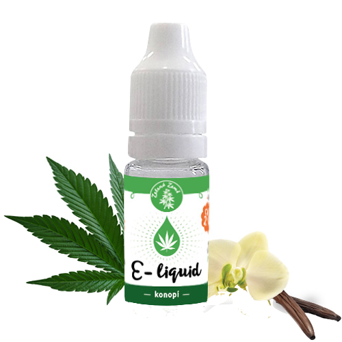 Premium CBD Liquid 2% Vanille, 10 ml, Zelená Země