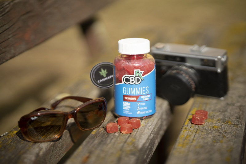 CBDfx Vegan Gummies - gumové cukríky na dobrý spánok 200mg CBD