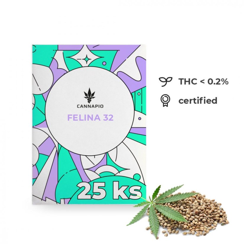 Felina 32 - technischer Hanf 25 Stück Cannapio
