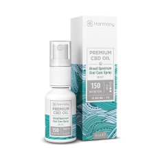 Olio di CBD spray Harmony 150 mg, 15 ml, Menta