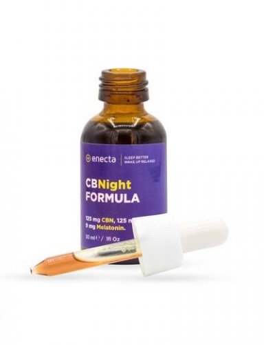 Enecta CBNight FORMULA, 125 mg CBD/CBN, 30 ml