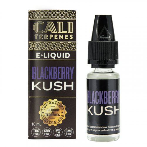 Cali Terpenes E-liquid 10 ml, Blackberry Kush