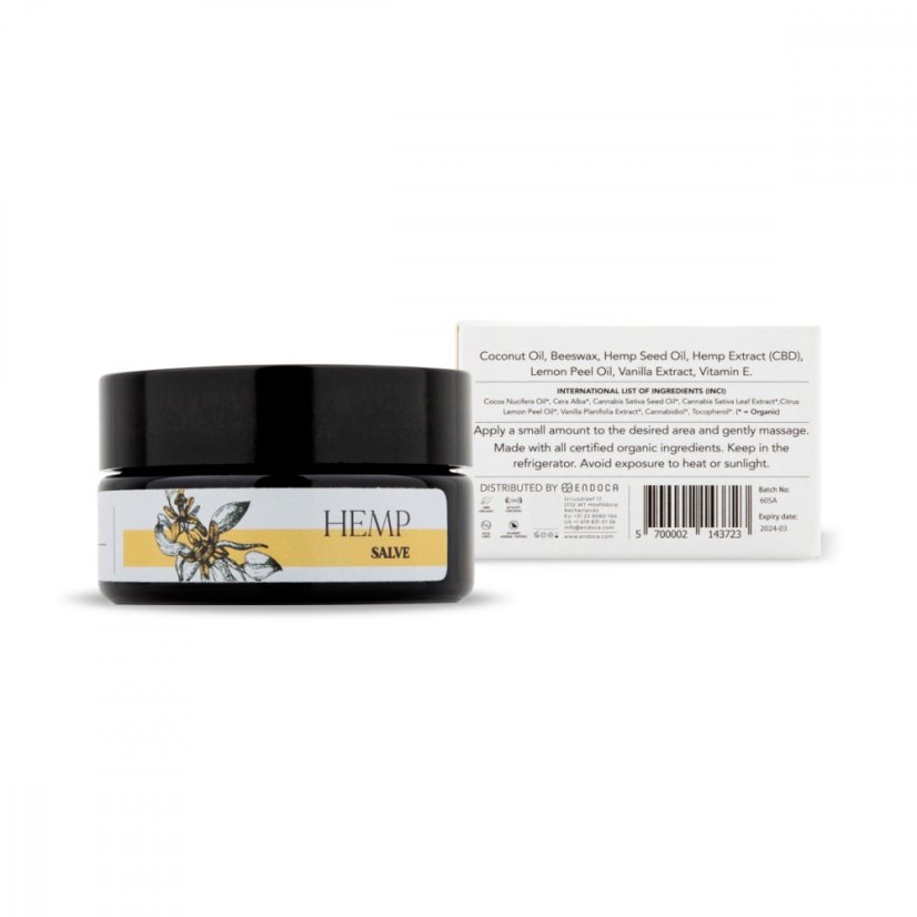 Endoca CBD konopná mast 750 mg, 30 ml
