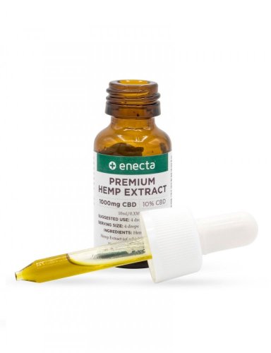 Enecta CBD olej 10%, 1000 mg, 10 ml