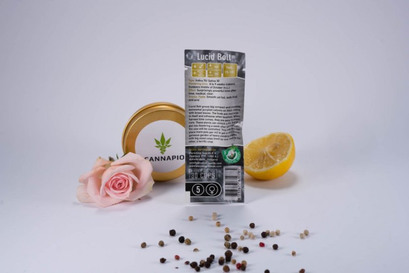 Lucid Bolt - 5 ks feminizovaná semínka Paradise Seeds
