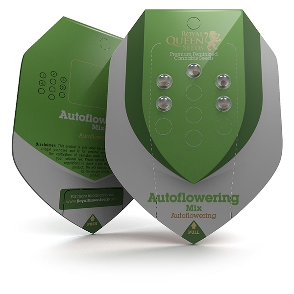 Autoflower mix - samokvitnúce semienka 5ks Royal Queen Seeds