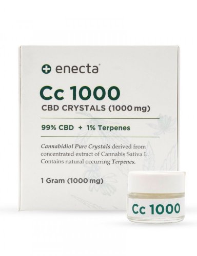 Enecta CBD crystals 99%, 1000 mg