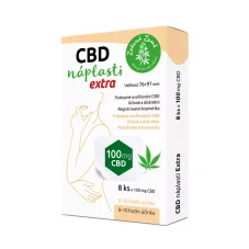 CBD náplasti Extra, 8 ks, Green Earth