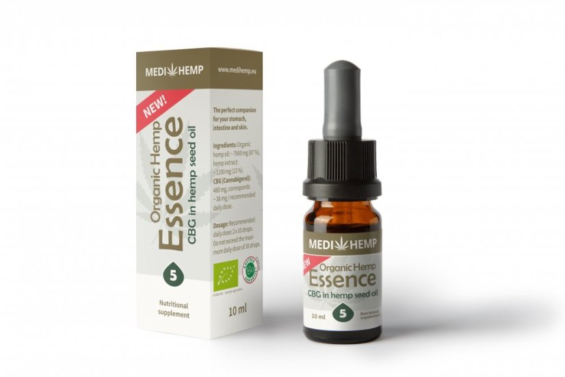 Olej CBG 5%, 480 mg, ekstrakcja CO2