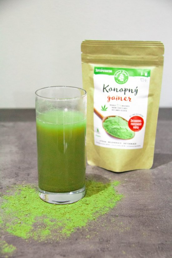 Konopný proteín 125g, Zelená Země