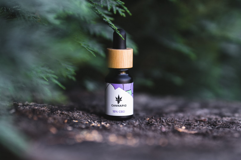 CBD Tinctura Light 3% - naturalny olejek o pełnym spektrum działania 30ml Cannapio