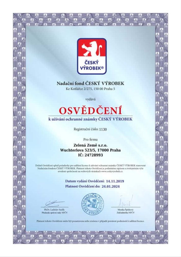 Olej kokosowy CBD 30 ml, zielona ziemia