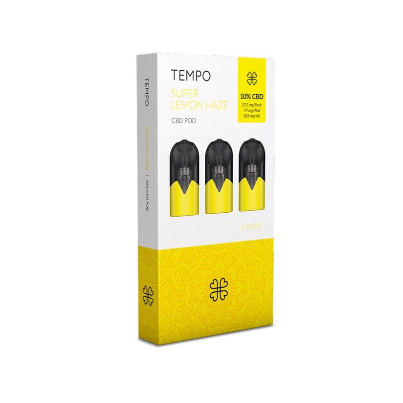 Harmony Tempo Pods 222 mg CBD, Super Lemon Haze