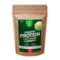 Konopný protein s kotvičníkem, 500 g, Zelená Země