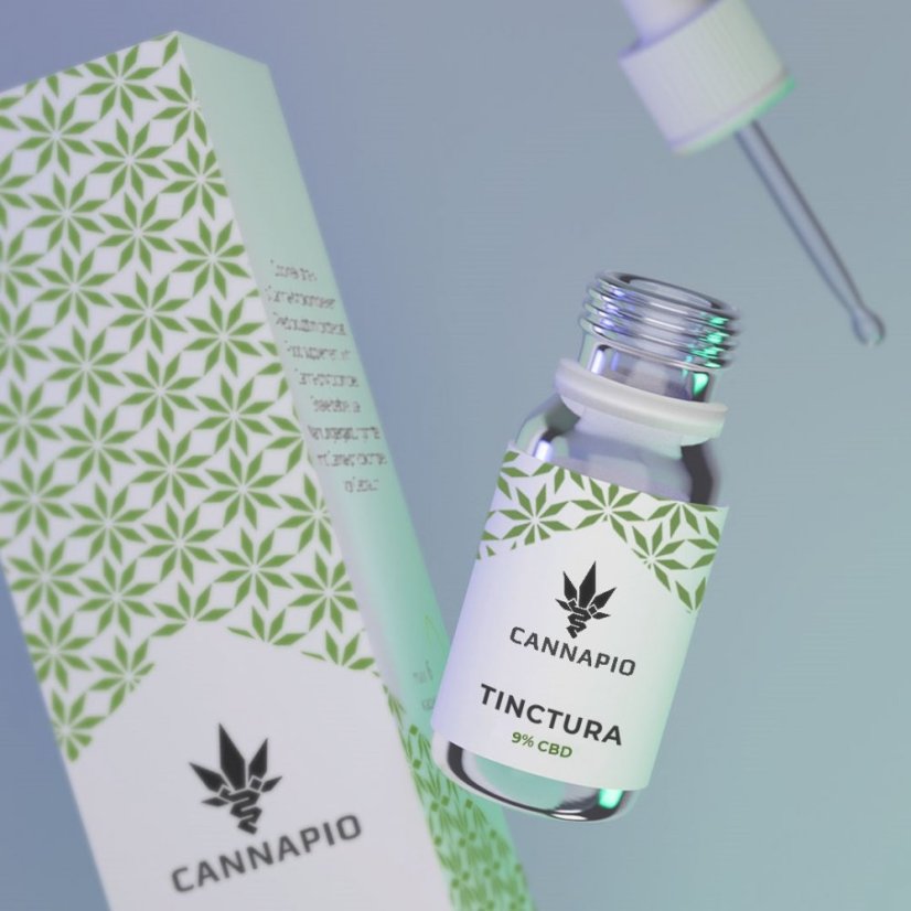 CBD Tinctura Cool 9% - přírodní full-spectrum olej 10ml Cannapio