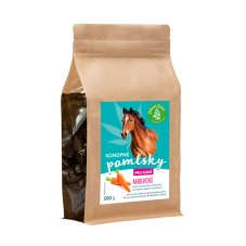 Hemp treats for horses, carrot flavour 500 g, Zelená Země