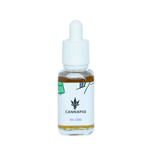 CBD Vita 5% - přírodní full-spectrum olej 30 ml Cannapio