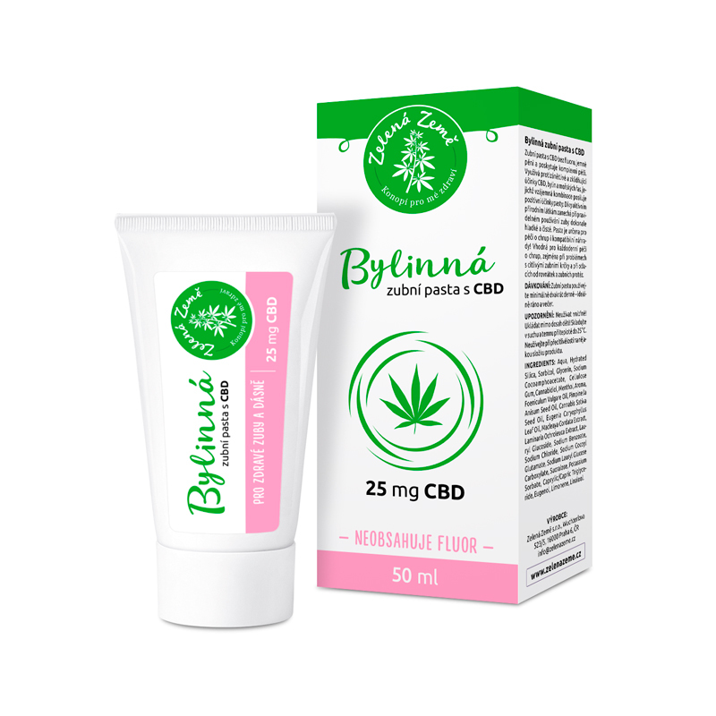 Ziołowa pasta do zębów z CBD 50 ml