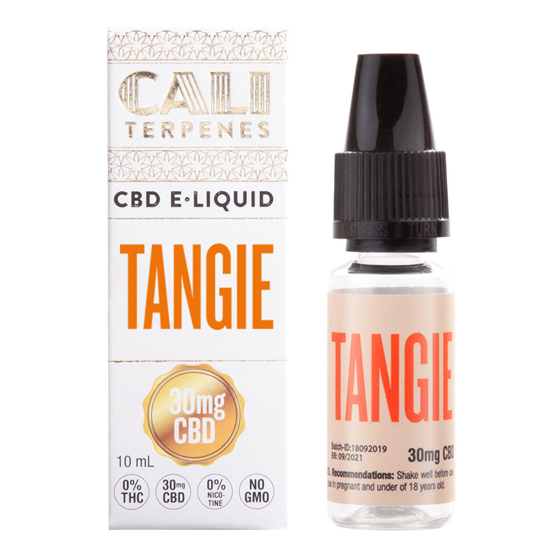 Cali Terpenes CBD E-liquid 30 mg, 10 ml, Tangie