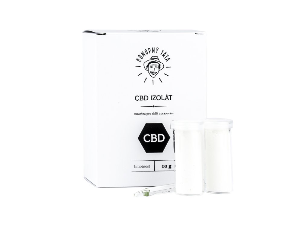 Levně CBD Izolát, 10 g, Konopný Táta