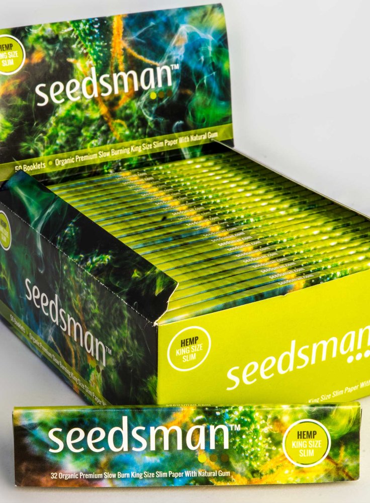 Seedsman konopné papírky King Size Slim, multipack