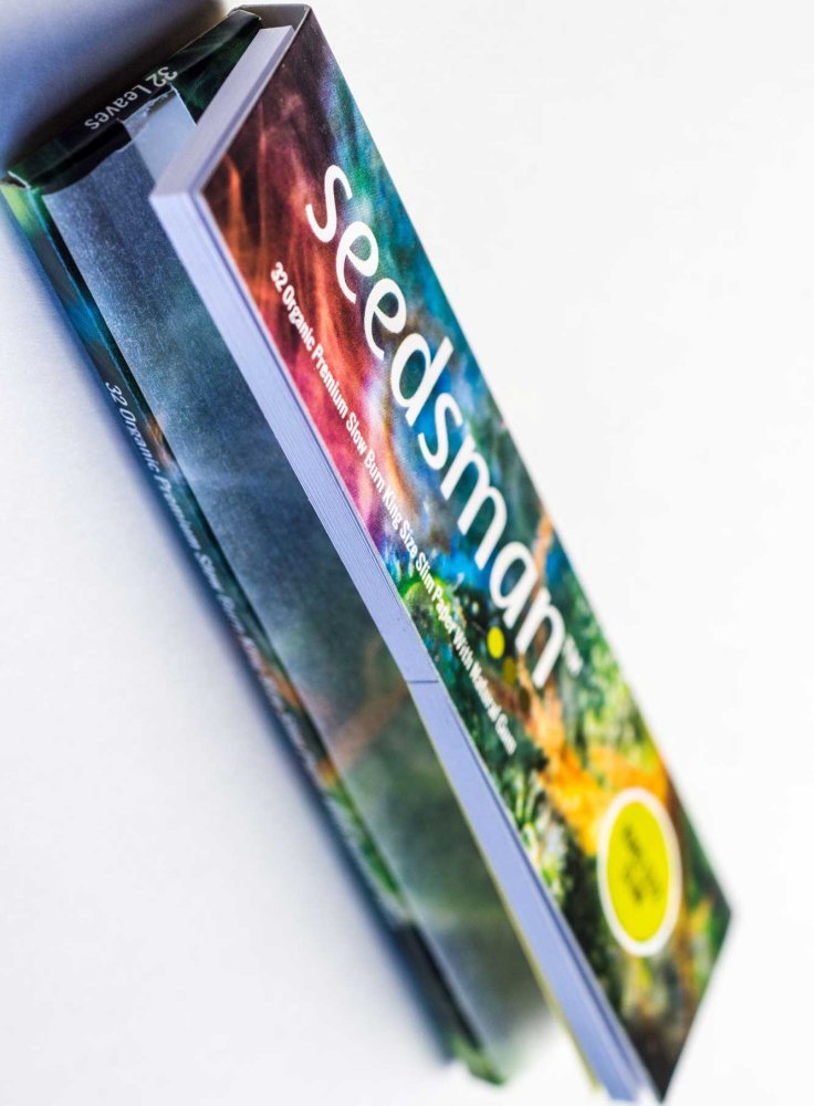 Seedsman konopné papírky King Size Slim s filtry, 50 sešitků