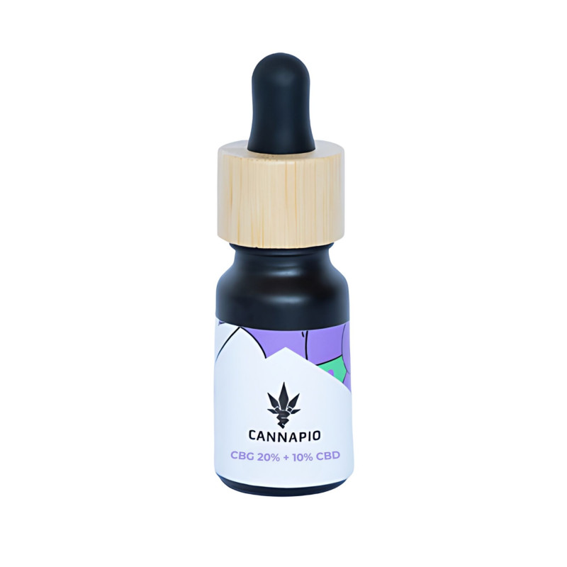 Cannapio CBG 20% + CBD 10% - přírodní olej, 30 ml