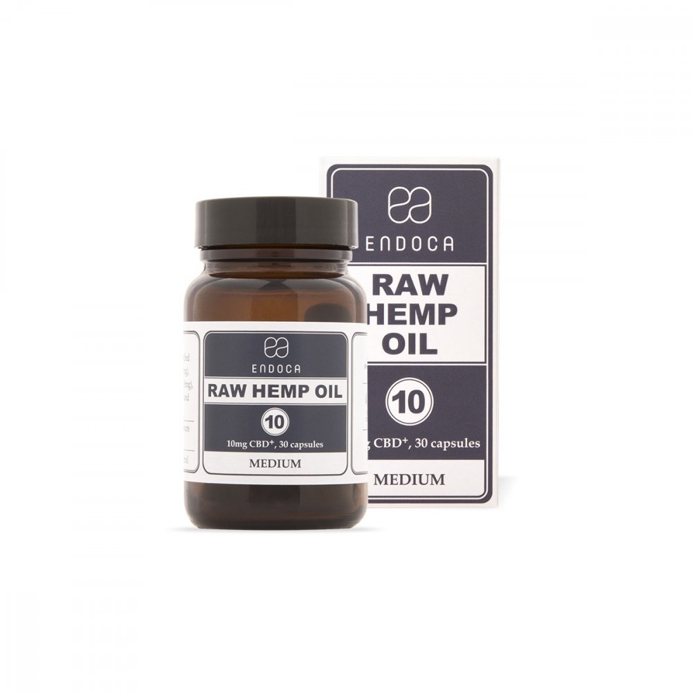 Endoca RAW CBD kapsule 3%, 300 mg